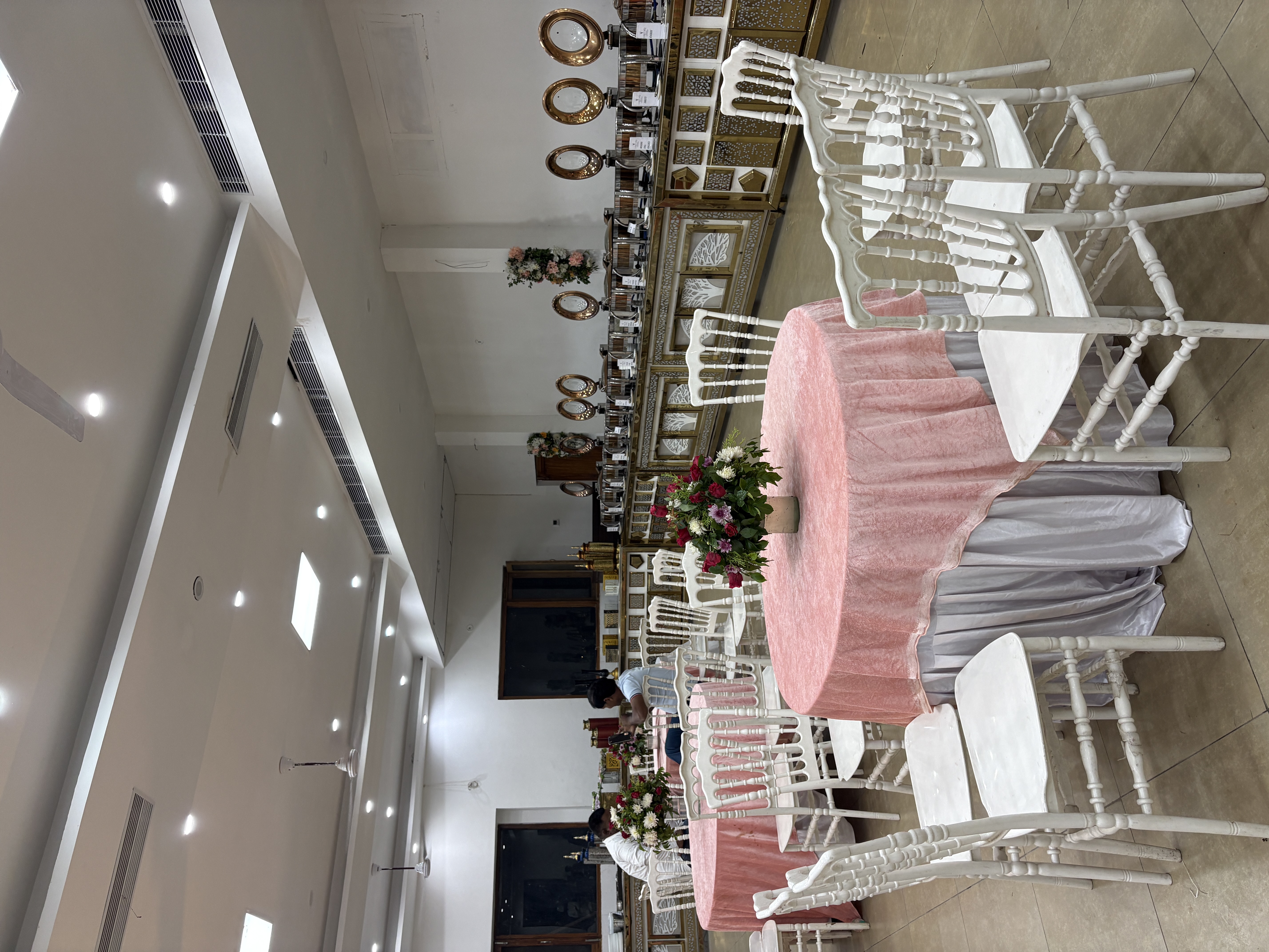 Indoor wedding decor photo at Corbett Wild Resort